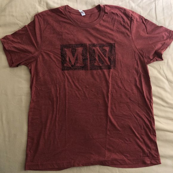 MN - BEER MICROBREWS - MAROON T-SHIRT - XL - Beer Dabbler - MINNESOTA - Picture 2 of 7